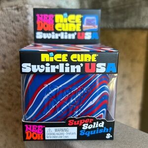 Needoh Nice Cube Swirlin’ USA New in Box